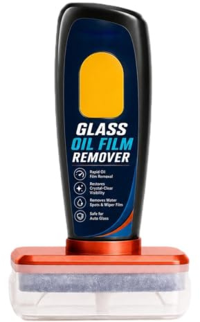 Rimuovi pellicola d'olio per parabrezza - Detergente per vetri da 70 ml, soluzione di rivestimento antipioggia, elimina macchie d'acqua, ripristina la visibilità di guida | Trattamento vetri automobil