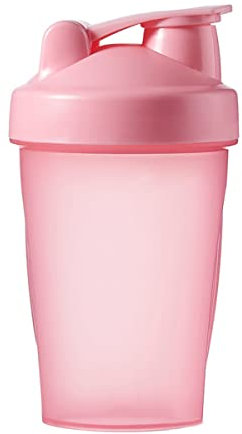 AidShunn Protein-Shaker-Flasche, 400 ml, mit Mixerball, auslaufsicher, sicherer Trinkverschluss, 396.9 g, Shake-Becher, Wasserflasche für Puder-Shaker, Fitnessstudio, Sport, Supplement, Fitness,