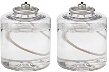 Stelton Rig TIG Pflanzliche Lampenöl Kerze, 2er-Set