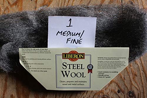 Cut Lengths of Genuine Liberon Grade 1 (Medium) Steel Wire Wool (2 Meter)