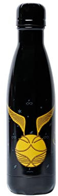 Harry Potter Wings-Thermosflasche 500 ml, Schwarz, 6,8 x 27 cm