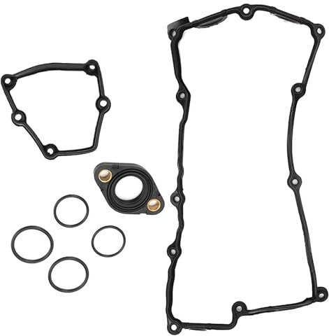 Kit de joints pour couvercle de soupape de moteur, pour BMW Série 1 3 E46 E81 E87 E90 E91 E60 N42 N46 E83 E85 11120028033 (noir)