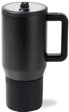 Traveler Tumbler, Black, 20 oz, HydroJug