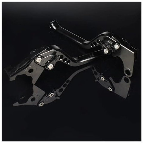 FZCSIMR Leve frizione freno moto Per Aprilia RX125 SX125 RX SX 125 2021 2022 2023 Accessori Leve Freno Frizione Regolabili Moto Frizione freno moto(Nero)