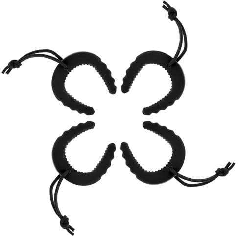 HJZHII Lot de 4 butées de porte pour premiers intervenants, butées de porte pour application de la loi, protection contre les pincements de porte, protège-doigts de sécurité, butées de porte