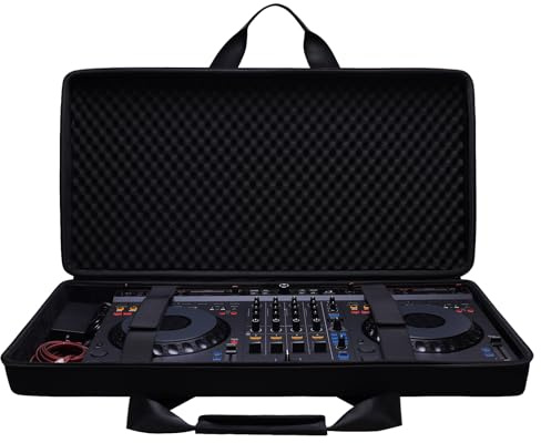 XANAD DJ-Controller-Tasche für Rane Four/Performer oder Pioneer AlphaTheta DDJ-GRV6 / DJ DDJ-FLX10 / DDJ-REV5 / DDJ-REV7 / DDJ-FLX6-GT DJ-Controller, Schwarz