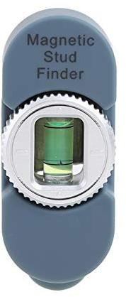 Détecteur de goujons magnétique - Scanner mural - Pour localiser des vis, des clous, des clous en métal derrière les cloisons sèches, les panneaux de particules, les étagères, les armoires, les