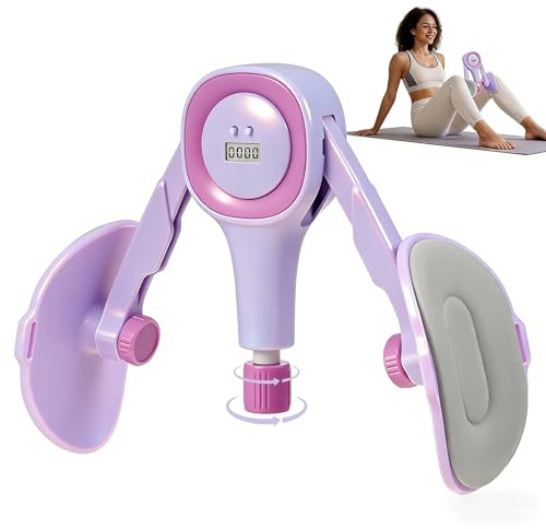 Entrenador de muslos, entrenador muscular del suelo pélvico, equipo de entrenamiento de ejercicio interior del muslo para gimnasio en casa, fortalecimiento del suelo pélvico para mujeres