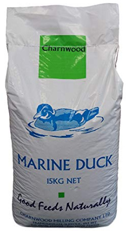 Charnwood Marine Dry Duck Food Pellets, 15 kg