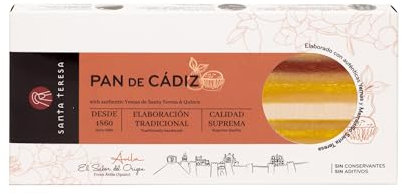 Santa Teresa - Pan de Cádiz - Elaborado con auténticas Yemas de Santa Teresa y nuestro Membrillo