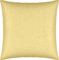 Erwin Müller Kuschelkissenbezug, Kissenhülle Single-Jersey Murnau - hellgelb Größe 40x40 cm - bügelfrei, strapazierstark, elastisch, mit Reißverschluss