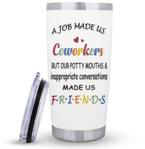 Merclix Leaving Gifts for Colleagues Women Funny Mug 20Oz Leaving Presents for Colleagues Work Ladies Retirement Gifts for Women Friends