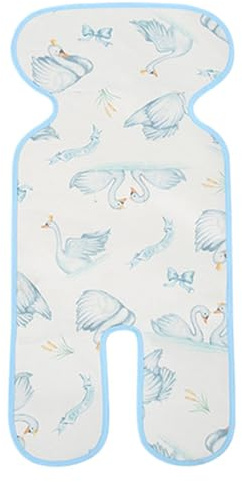 Coussin refroidissement pour poussette - Canaux circulation d'air ventilés | Doublure d'insertion siège voiture rafraîchissante, intérieur et extérieur pour chambre d'enfant, rayonne hydro