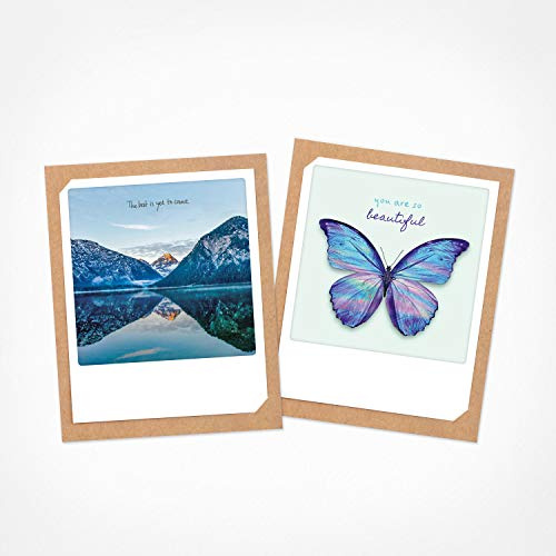PICKMOTION You are so beautiful BKK-0169-EN Lot de 2 cartes pliées avec enveloppe, photos de photographes Instagram, conçues à Berlin