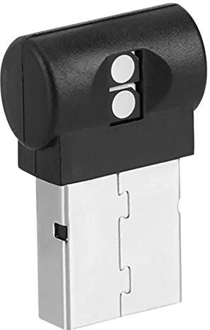 Nlmayt Car Ambient Lighting, Mini 7 Colors Button Control LED Modeling Interior Light for Cars, Laptops, USB Sockets, Night Lights and Extra USB Plug Decoration