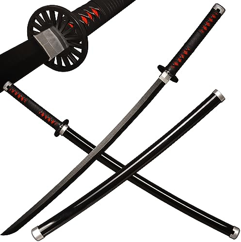 LQZJG Anime bambù Spada Cosplay Spada,Kamado Tanjirou Spada Katana 103cm/40 Pollici