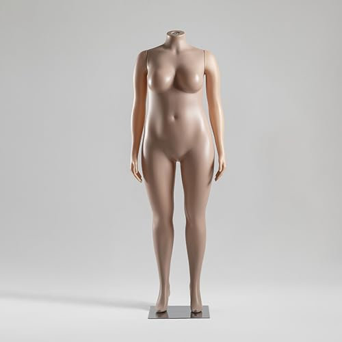 Manichino Manichino Multiplo Misura Medio Grande, Manichino Corpo Intero Vestito dal Corpo Forma Torso Manichino Femminile, Corpo del Manichino Modello a Grandezza Naturale con Supporto ( Color : Comp
