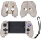 Aenllosi Custodia Grip in Silicone per GameSir G8 Galileo/G8 PLUS Controller,GameSir Gioco Mobile Controller Borsa.(Solo Custodia) (Bianco)
