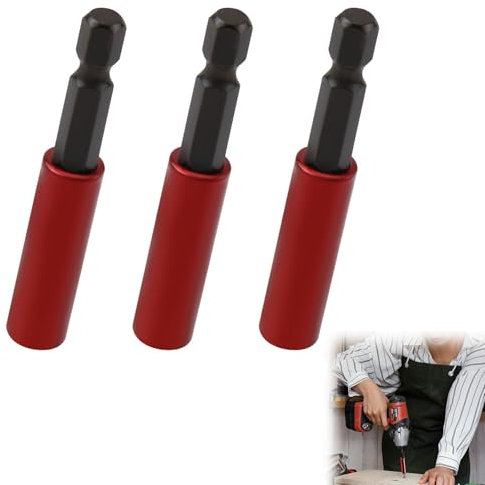 Magnético para Profesionales,Brocas de Destornillador de Impacto,Soporte Magnético para Puntas,Portapuntas de Taladro Eléctrico,Soportes para Brocas de Extensión Magnética,Portapuntas Magnético,3PCS