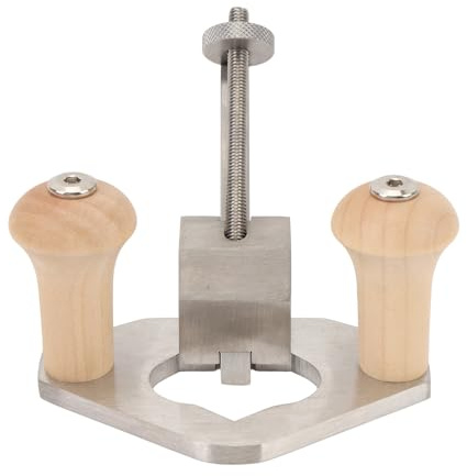 Pialla a mano con arresto di profondità, pialla in acciaio inox per lavori in legno, regolazione precisa, impugnatura ergonomica – Lavorazione robusta, facile da usare, per finiture in legno fine