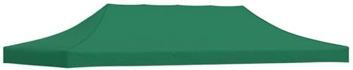 Emmtore Techo de Carpa para Celebraciones Verde 6x3 m 270 g/m²