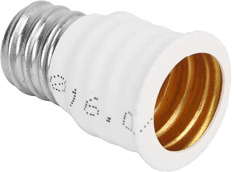 Haofy Adattatore da E12 a E14, 6 pz. Facilità d'uso Adattatore per Lampada da E14 a E12 Facile da Installare Resistenza al Calore Resistente all'isolamento per i Corridoi del