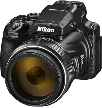 NIkon COOLPIX P1100 Superzoom Digital Camera | 125x Optical Zoom with Image Stabilization 16 MP 4K Ultra HD Video Wi-Fi Connectivity RAW Format and Rotating LCD Screen (Black)