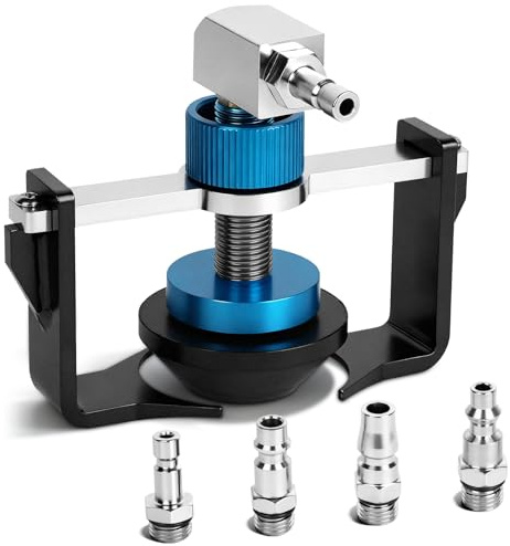 Adaptador universal para purga de frenos de 22 – 58 mm, adaptador con 4 acoplamientos rápidos (EU/US/métrico/japonés), anillo de sellado de goma para Buick, Cadillac, Chevrolet, Mazda, Honda, Toyota