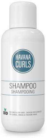 Bio-Locken-Shampoo/Spülung HAVANA CURLS Shampoo 200ml, Bio-zertifizierte Naturkosmetik für lockige, krause und trockene Haare, COSMOS Organic