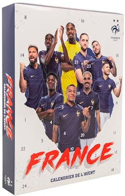 Cinereplicas FFF - Calendrier de l'Avent Équipe de France de Football - Licence officielle