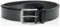 Calvin Klein Herren Gürtel Classic Flat 3,5 cm Ledergürtel, Schwarz (Black/Antique Silver), 120 cm