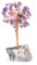 elthmpr Árbol de cristal de amatista, piedras de chakra, árbol de cristal, árbol de la vida, decoración feng shui, decoración espiritual, regalos esoterismo, bonsái, artículo decorativo para el hogar