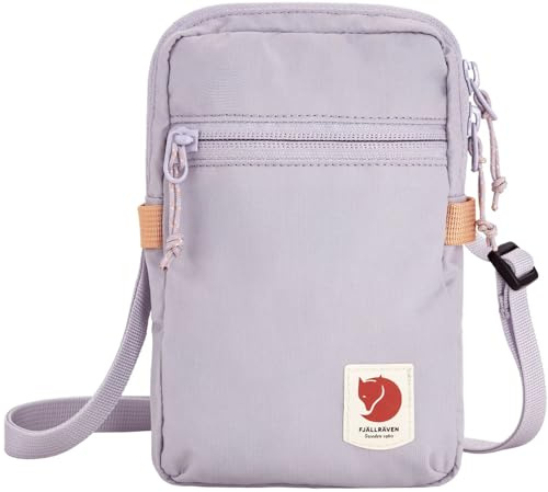 Fjällräven High Coast Pocket Crossbody - Water-Resistant Fabric, Compact Storage, Lightweight Carry - Travel, Lavender Mist, One Size