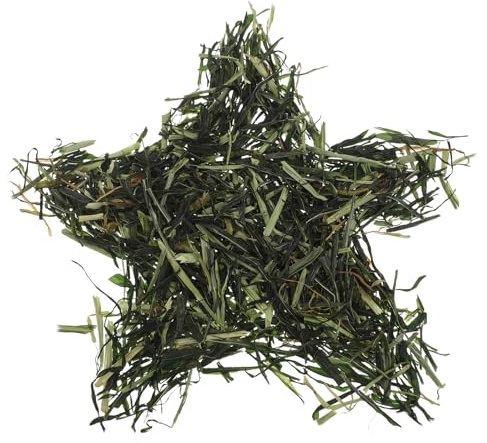 SUPVOX Foin Vert d'orge pour Lapins et Tortues, Riche en Fibres, Très Appétent, Paquet de 300g, Nourriture Saine pour Alimentation Quotidienne