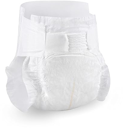 ECO BOOM Preemie Diapers, Viscose from Bamboo Diapers, Natural Soft Disposable Nappies for Infant, Size 0 Suitable for up to 7 lbs (Newborn - 34 Count)