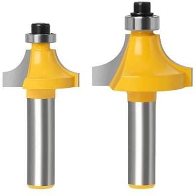 Milling Cutter Router Bit Mill Cutter 2 Piece Set of Fillet Knives Wood Slotting Woodworking Grooving Tool