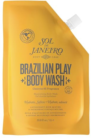 Sol de Janeiro Brazilian Play Shower Gel Body Wash Refill Pouch 1L