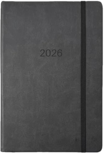Orbitron 2026 Diary Pocket Size Week to View Diaries Full Year Journal Calendar Planner (Black)