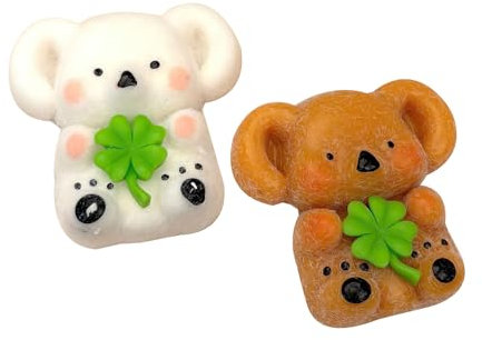 Landrain 2 Stück Koala Squishy, Weiches Squishies, Quetsch Spielzeug Squishi