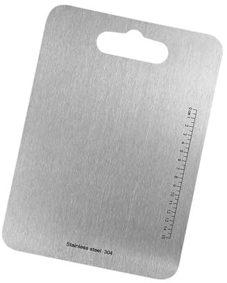 Professionelles Food Zubereitungsboard Stabiler Edelstahl Mahlzeitenvorbereitungsbrett Für Hauskost Und Backbedarf