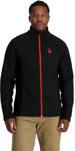 Spyder Constant Full Zip Fleece, Herren, Schwarz, L