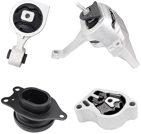 YBDDZH Engine Motor and Transmission Mount Kit Compatible with 2007-2017 Altima 2.5L, Replace OE A4339 A4340 A4350 A4353, 11360-JA000 11220-JA000 11350-JA00A 11210-JA000, Set of 4