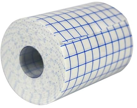 Venda médica, 20cm*10m, venda elástica, venda adhesiva elástica, transpirable, paño médico, venda médica de la cinta de la fijación (10cm*10m)