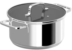 BergHOFF DiNA Kochtopf mit Deckel Helix 20cm