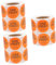 3 Sätze Verwenden Sie Prioritäts-tags Verpackung Lebensmittelbehälter Stickbilder Registerkarten Inventaretiketten Verwenden Sie Das Erste Label-zeichen Orange 2 Rollen * 3 KALLORY