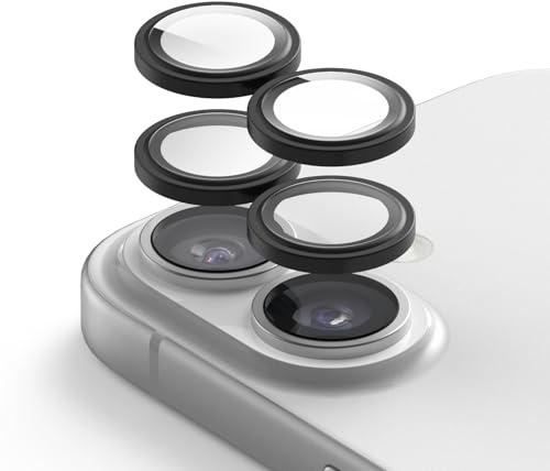 elago Pellicola Fotocamera in Vetro Temperato CAP per iPhone 17 – Anello Individuale, Protezione Obiettivo Antigraffio, Antimpronta, Protezione Completa della Lente (2 Pezzi)