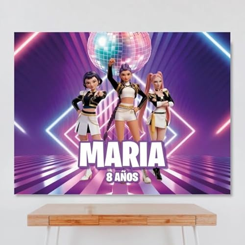 Cartel Personalizado Htx 6, 100x80 cm, Pancarta Cumpleaños, Decoracion Htx 6