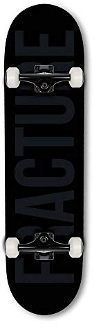 Fracture Skateboards Fade Factory Complete Skateboard Black 8.25