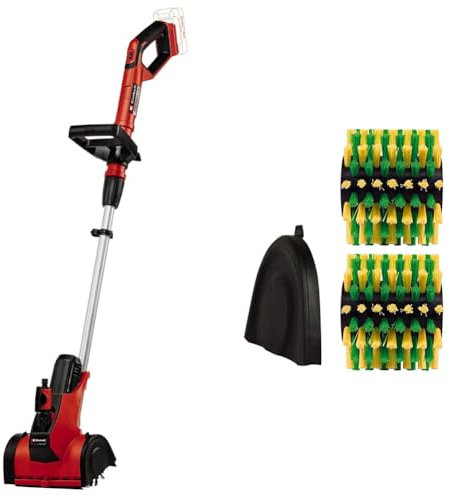 Einhell Akku-Oberflächenbürste PICOBELLA Power X-Change (Li-Ion, 18V, 195 mm Arbeitsbreite, Ø115 mm, integr. Gartenschlauchanschluss, inkl. Bürste SOFT, ohne Akku und Ladegerät)