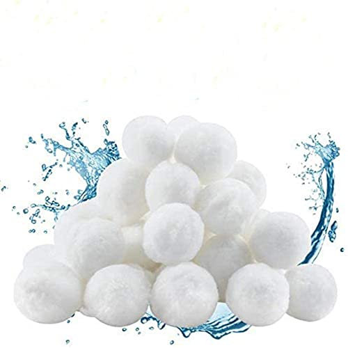 Y AKAGI Filterbälle 700g 8 Liter Filter Balls ersetzen 25 kg Filtersand für Pool Sandfilter, Schwimmbad, Filterpumpe
